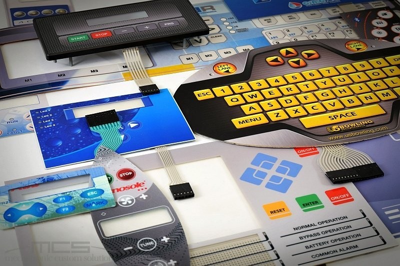 Stampa digitale o stampa serigrafica per le tastiere a membrana? - mix digitale