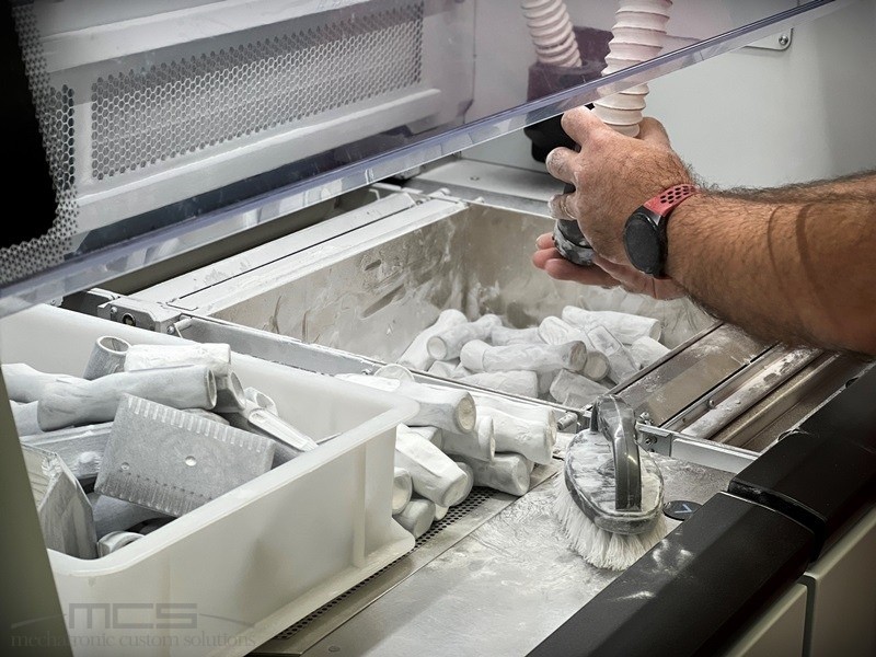 Nuovo impianto di stampa 3D - spacchettamento