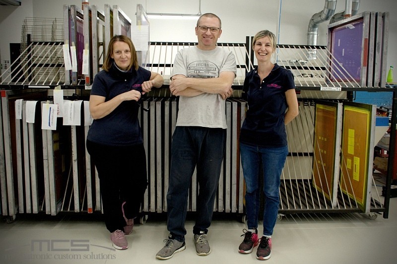 Reparto di stampa serigrafica di MCS DUE - 2