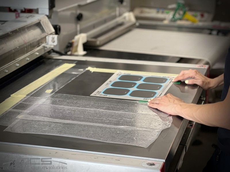 Reparto di stampa serigrafica di MCS DUE - 5