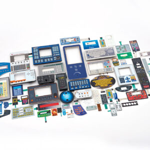 Tastiere a membrana, etichette, pannelli e frontali serigrafati