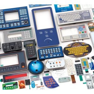Tastiere a membrana, etichette, pannelli e frontali serigrafati